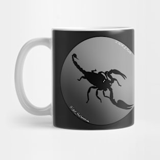 Scorpion Grey Gradient Mug